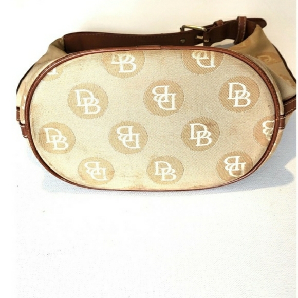 Vintage Mini Dooney and Bourke Purse Tan/Brown 8x10 - Picture 3 of 10